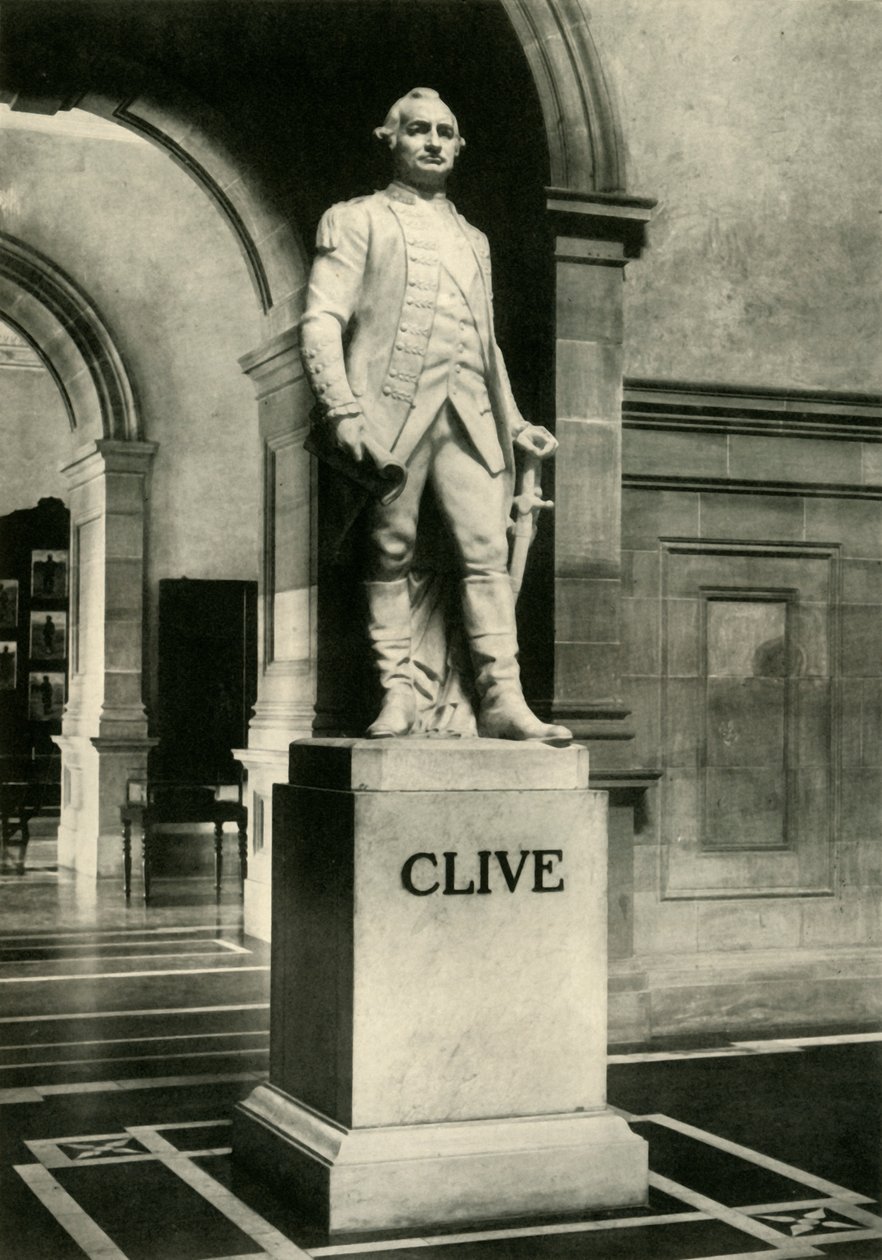 Statue av Lord Clive, 1925. av Unbekannt