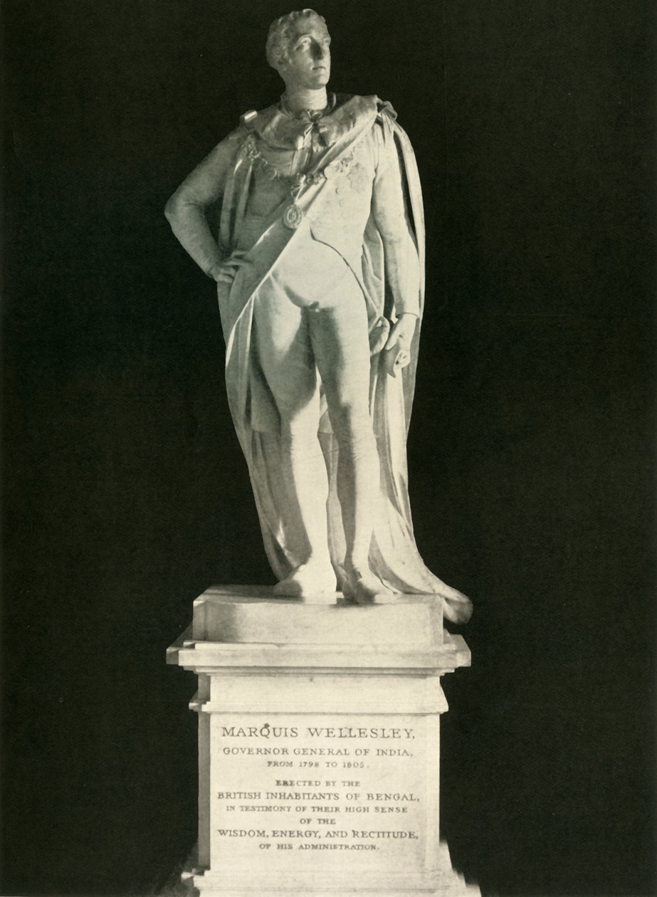 Statue av Lord Wellesley, 1925. av Unbekannt