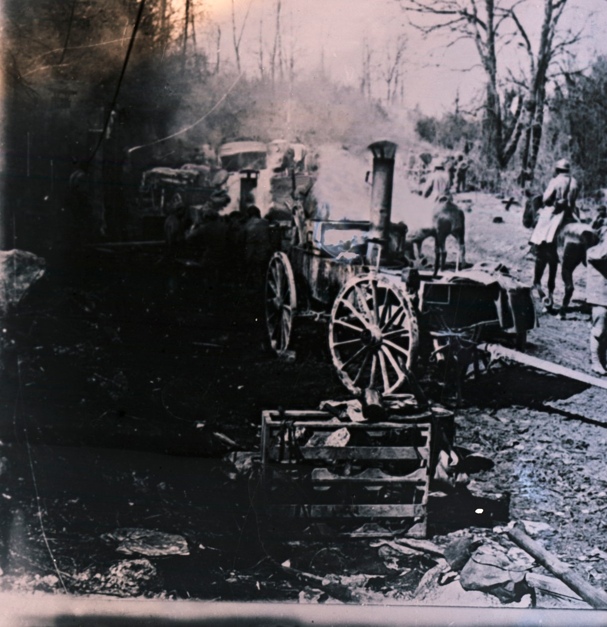 Damplokomotiv, c1914-c1918 av Unbekannt