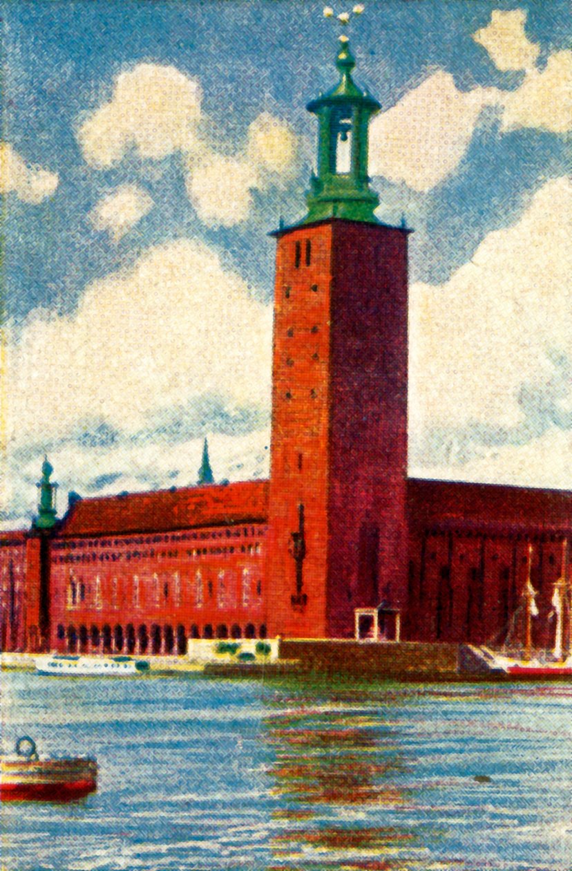 Stockholms rådhus, c1928. av Unbekannt