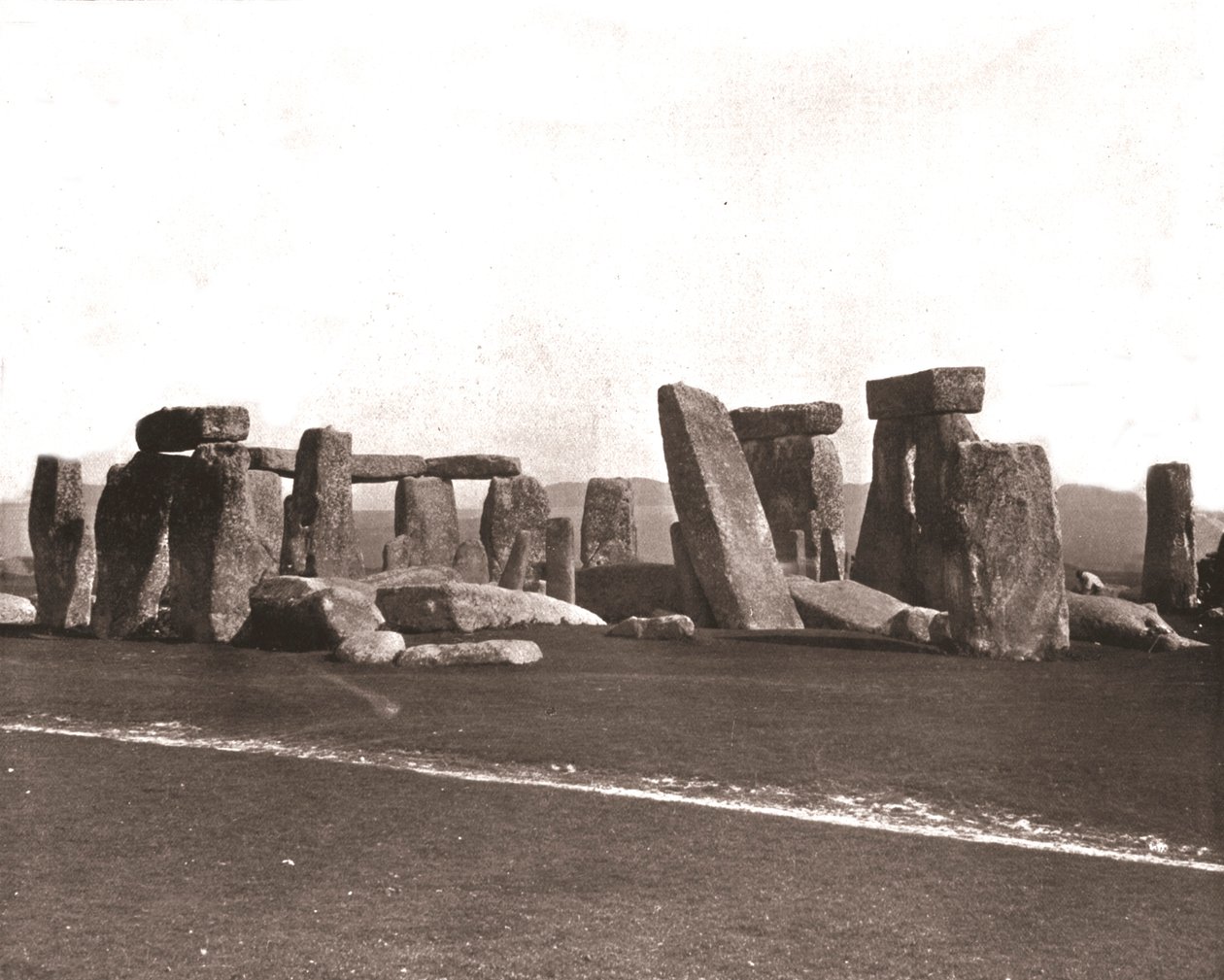 Stonehenge, Salisbury Plain, Wiltshire, 1894. av Unbekannt