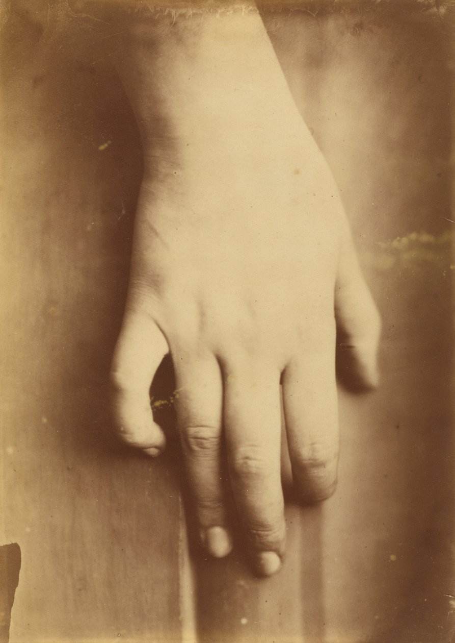 Studie av en hånd, 1865. av Unbekannt