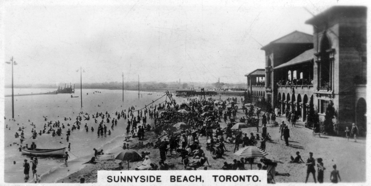 Sunnyside Beach, Toronto, Canada, ca 1920-tallet av Unbekannt