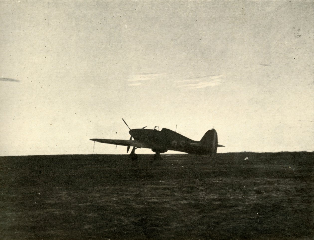 Solnedgang ved Vassincourt, 1939-1940, 1941. av Unbekannt