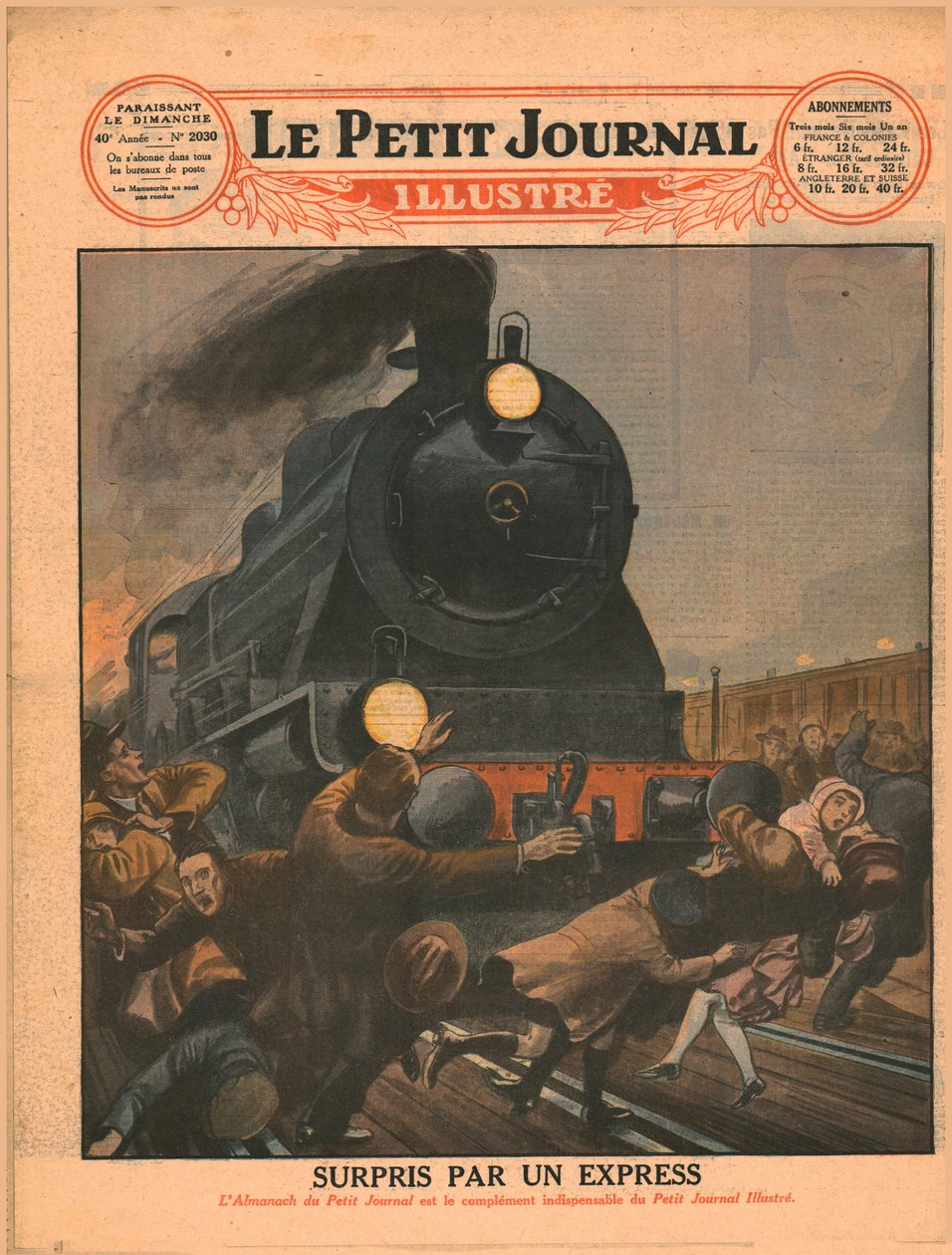 Overrasket av en ekspress, 1929. av Unbekannt