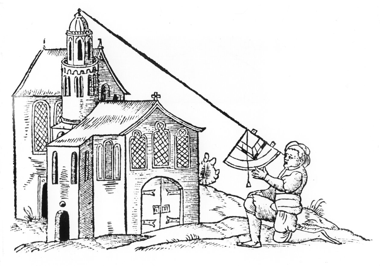 Oppmåling, 1551 av Unbekannt