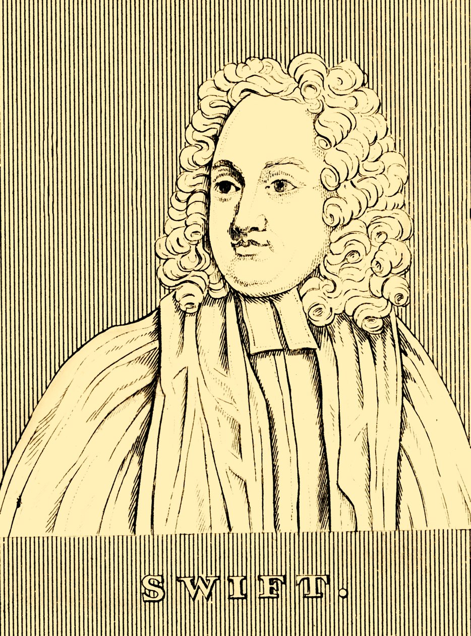 Swift, 1667-1745, 1830. av Unbekannt