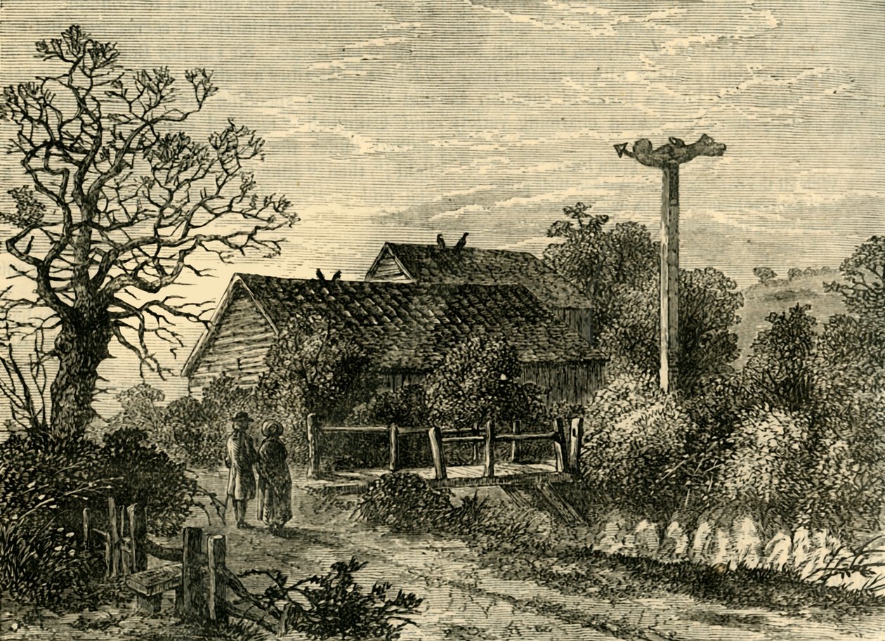 Sydenham Wells i 1750, c1878. av Unbekannt