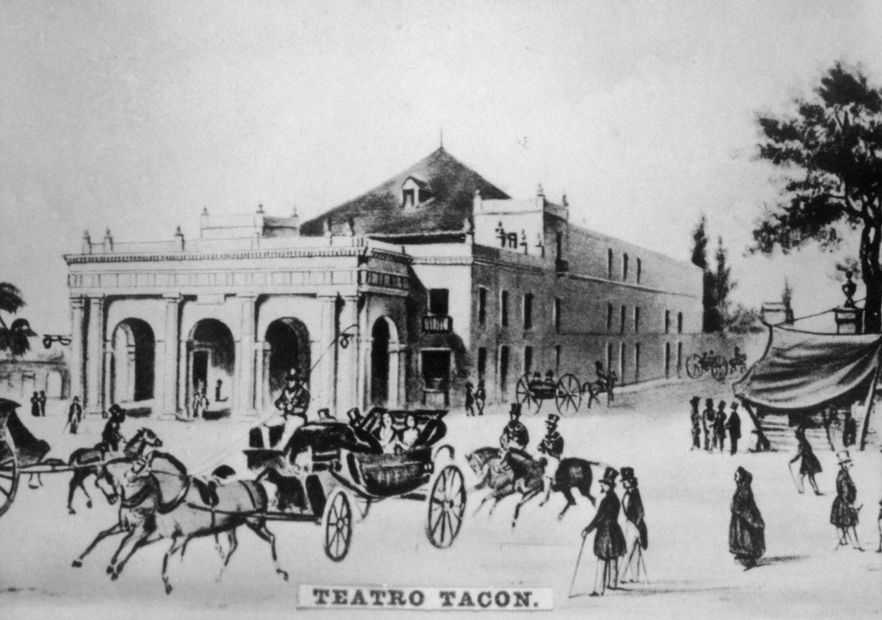 Tacon Theatre, Cuba, c1910 av Unbekannt