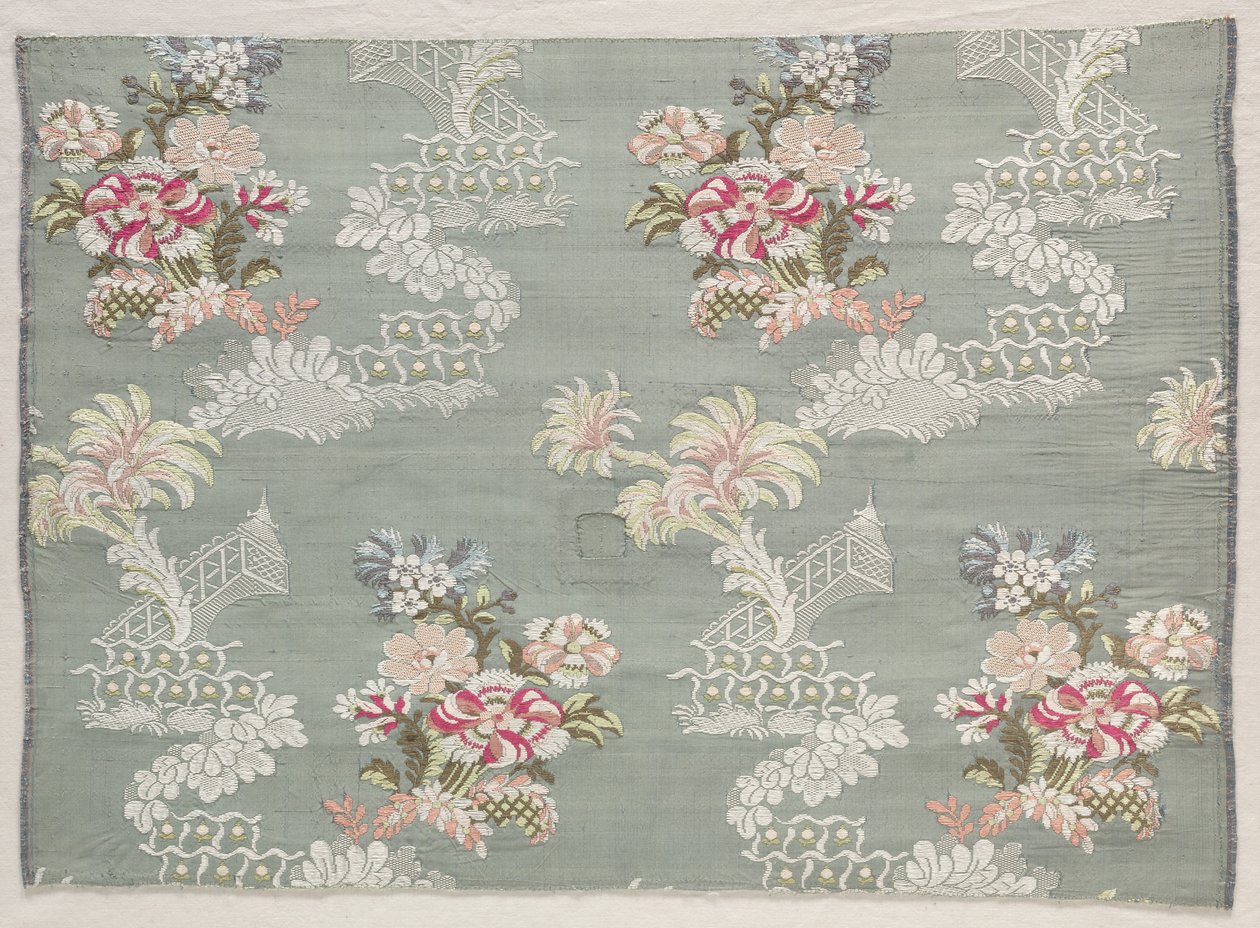Taft, brokadert, ca. 1750. av Unbekannt