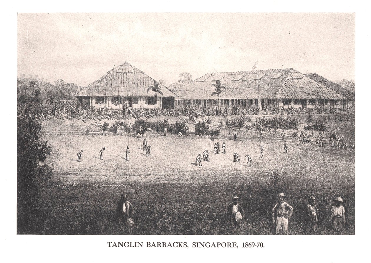 Tanglin Barracks, Singapore, 1869-1870 1912 av Unbekannt