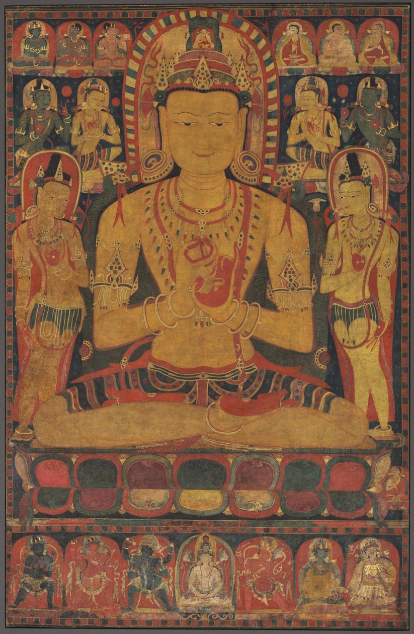 Tantrisk Buddha Vairochana, ca. 1150-1200. av Unbekannt
