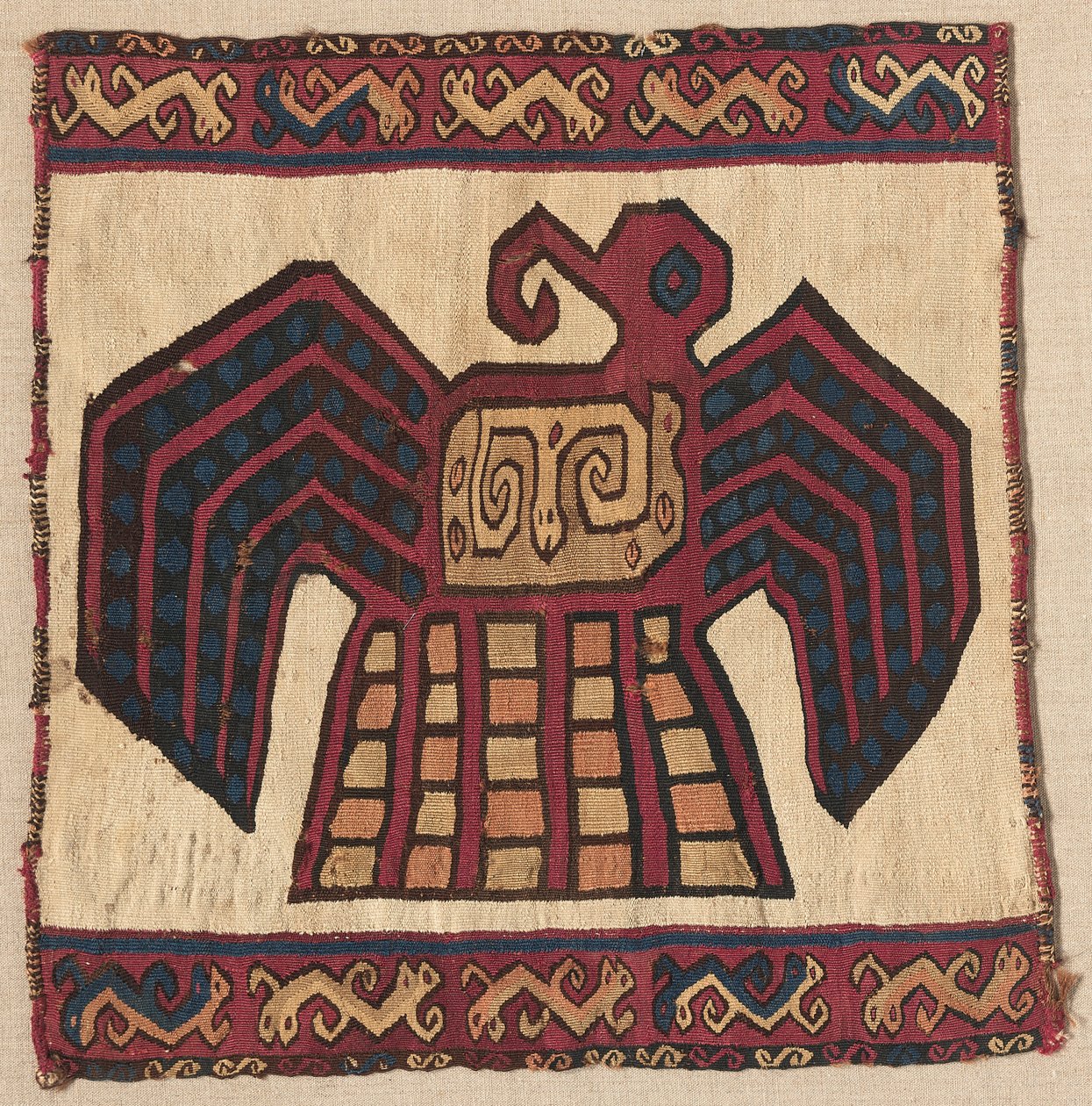 Tapestry Square Panel, ca. 700-1100. av Unbekannt