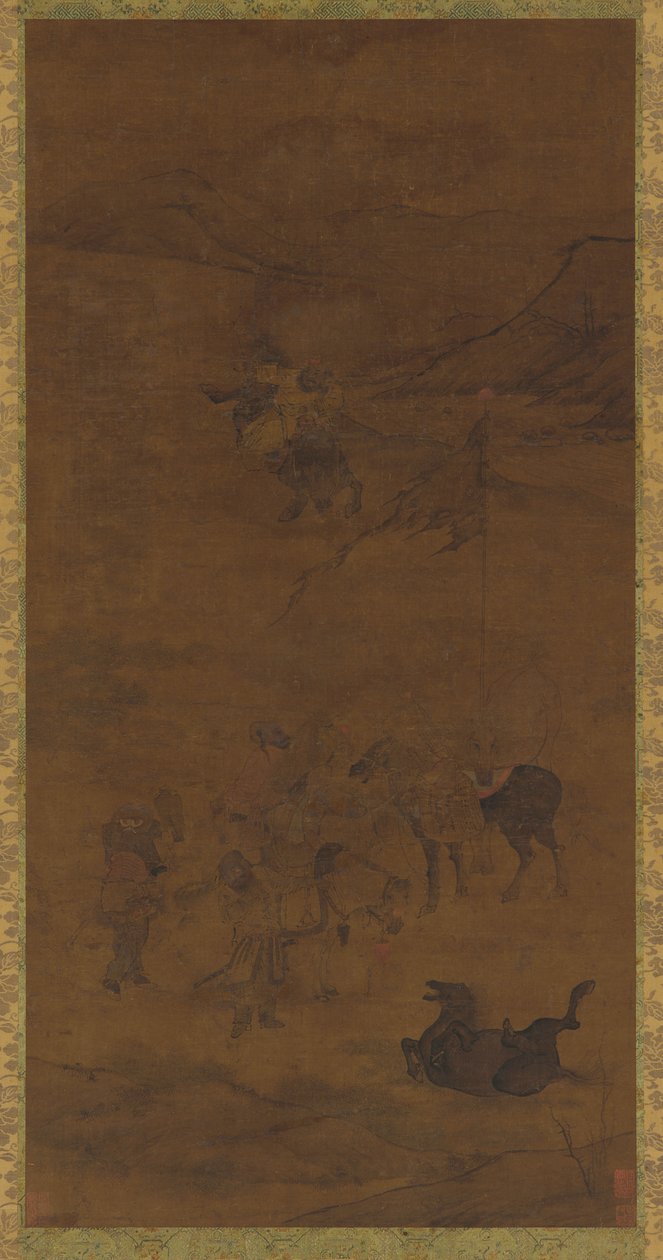 Tartarryttere, Ming-dynastiet, 1368-1644. av Unbekannt