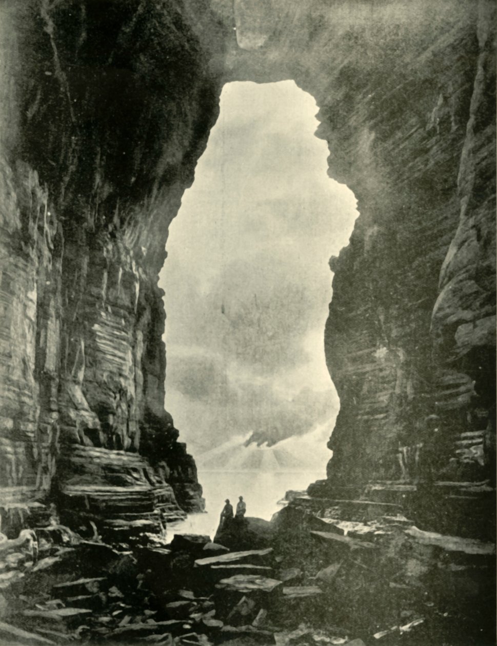 Tasmans Arch, Eagle Hawk Neck, 1901. av Unbekannt