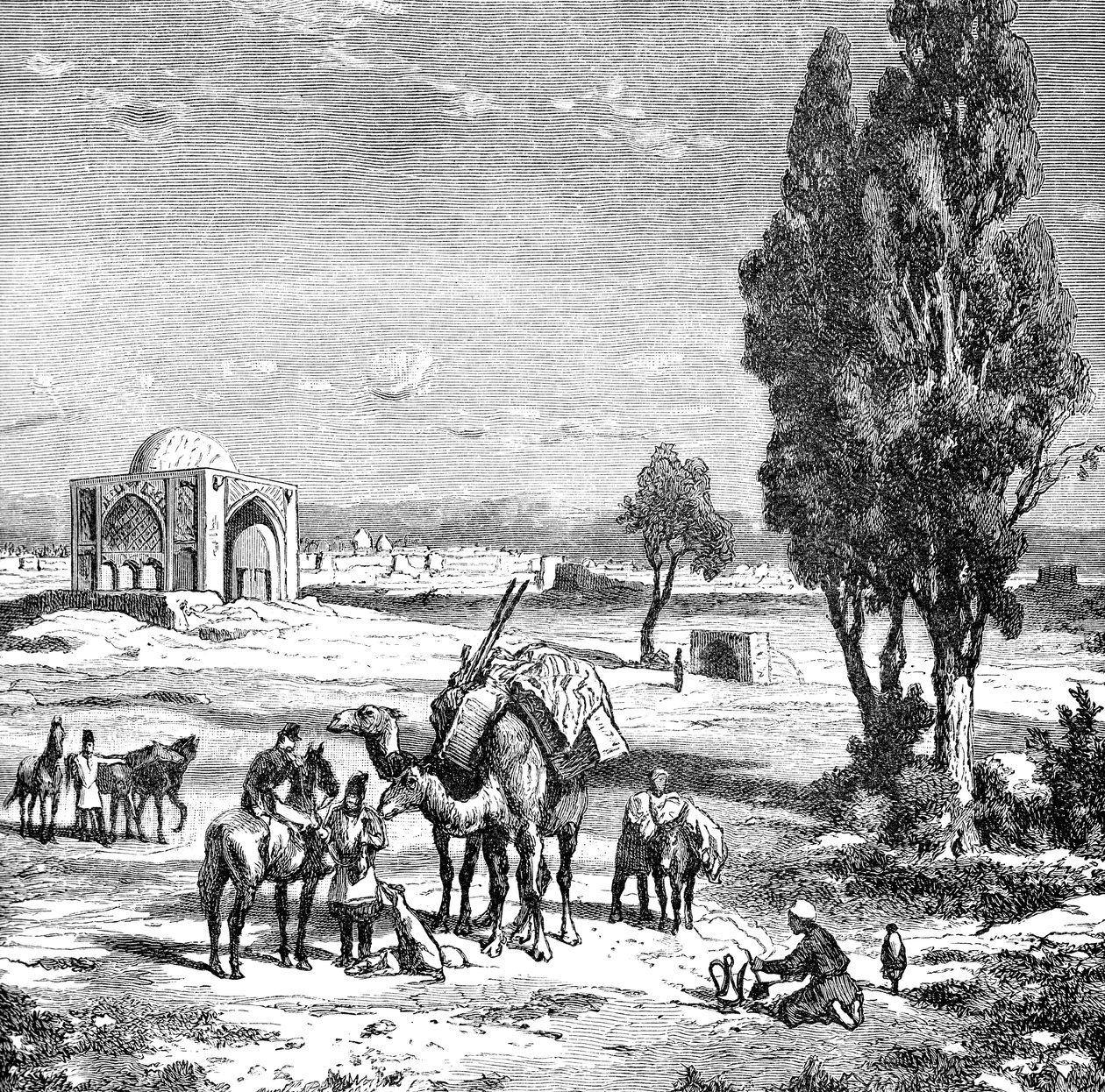 Teheran, Iran, 1895 av Unbekannt
