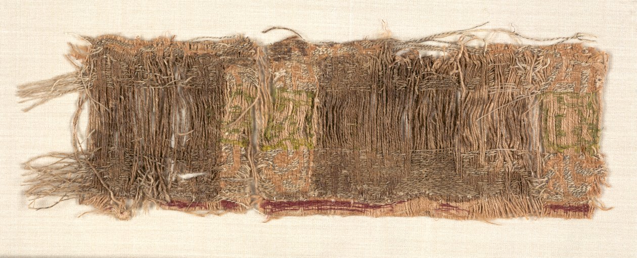Tekstilfragment, 1200-tallet. av Unbekannt