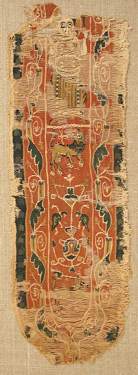 Tekstilfragment, bysantinsk, 8.-9. århundre. av Unbekannt