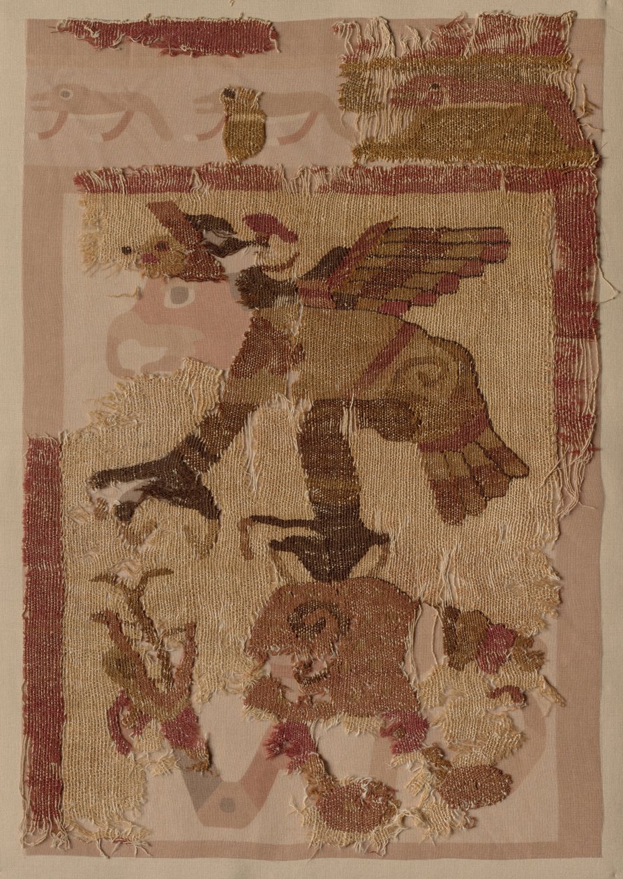 Tekstilfragment, ca. 50-650. av Unbekannt