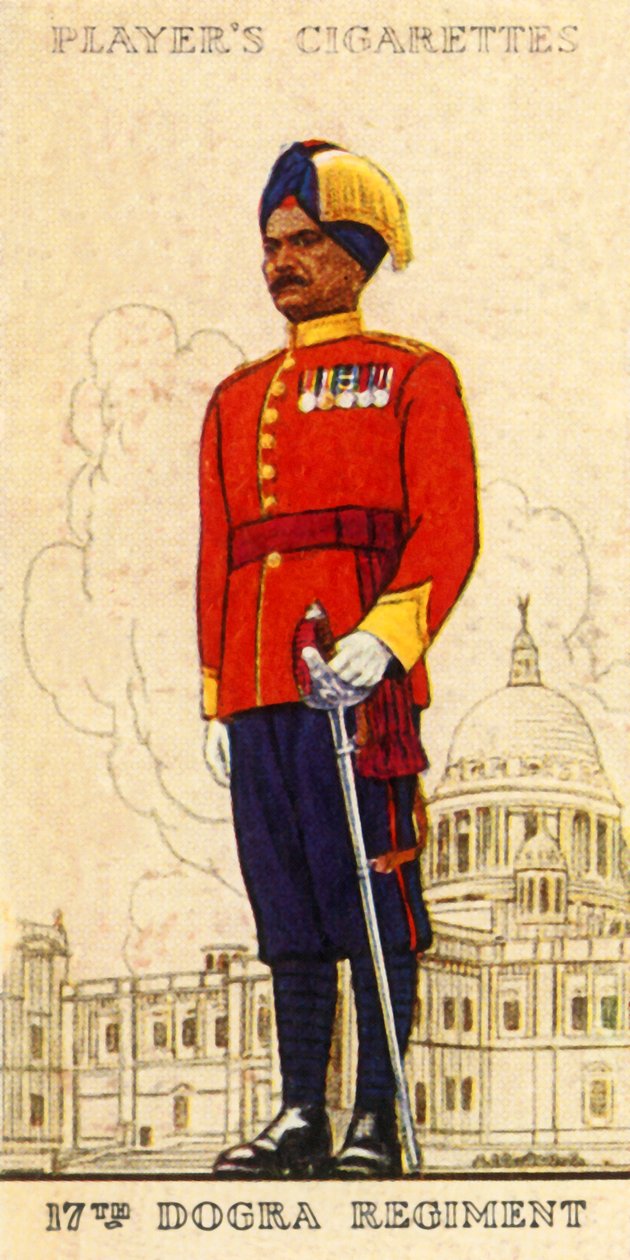 Det 17. Dogra-regimentet, 1936. av Unbekannt