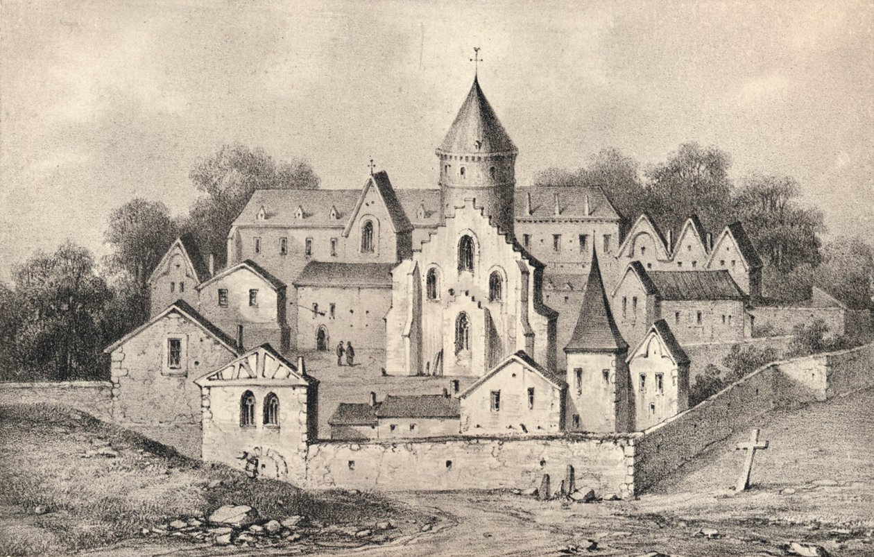 Abbey of St Antoine des Champs, 1915. av Unbekannt