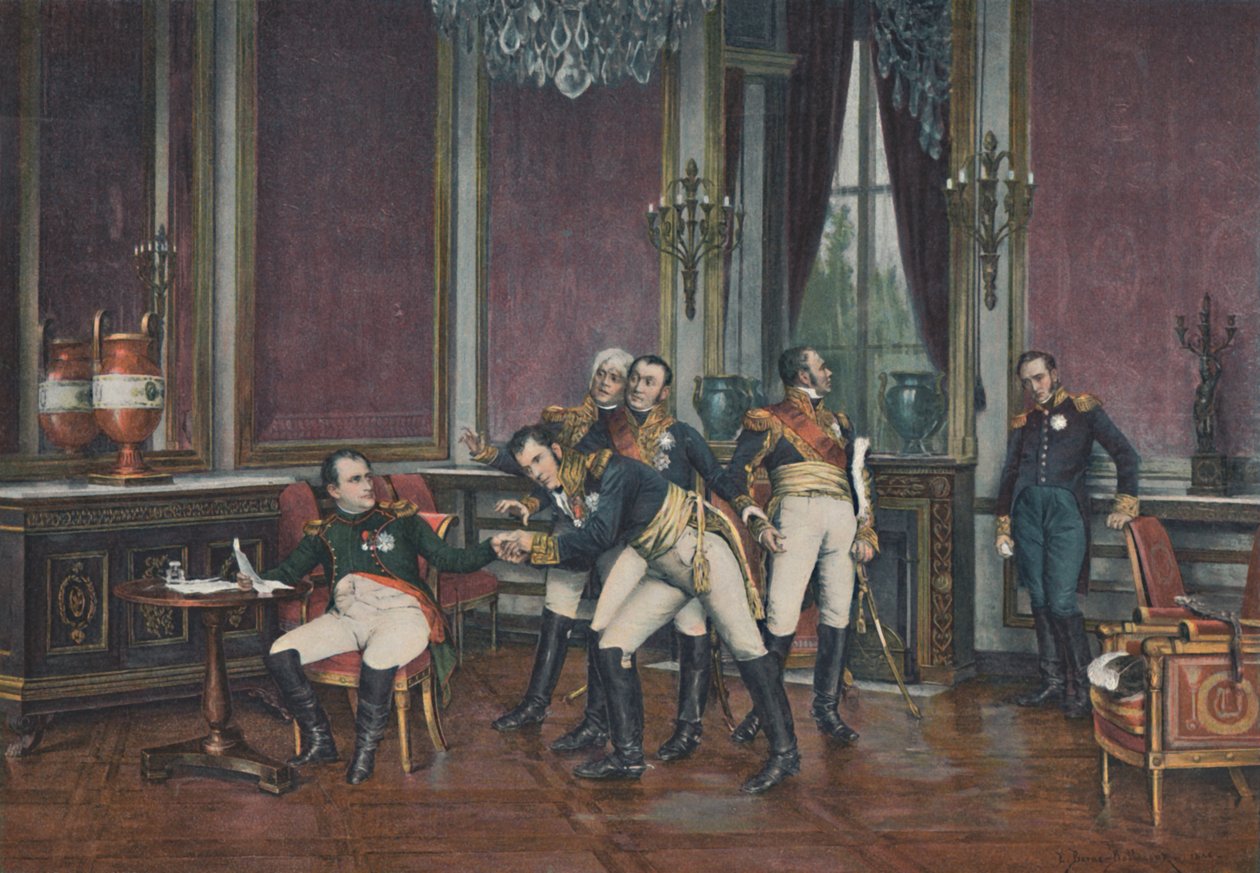 Abdikasjonen, Fontainebleau, 6. april 1814, 1896 av Unbekannt