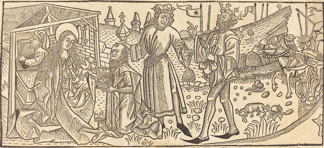 The Adoration of the Magi, sannsynligvis 1486. av Unbekannt