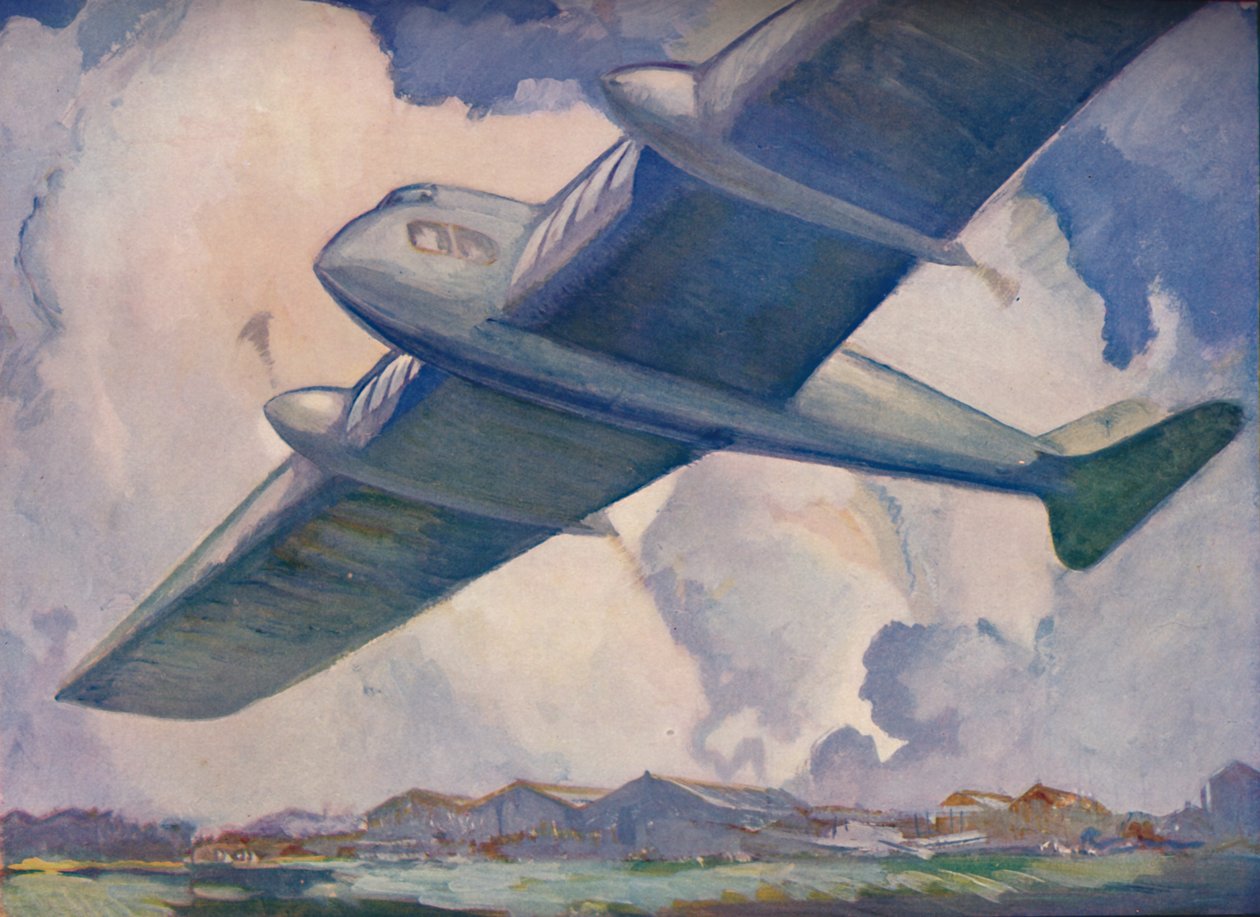 Fremtidens fly, 1927 av Unbekannt