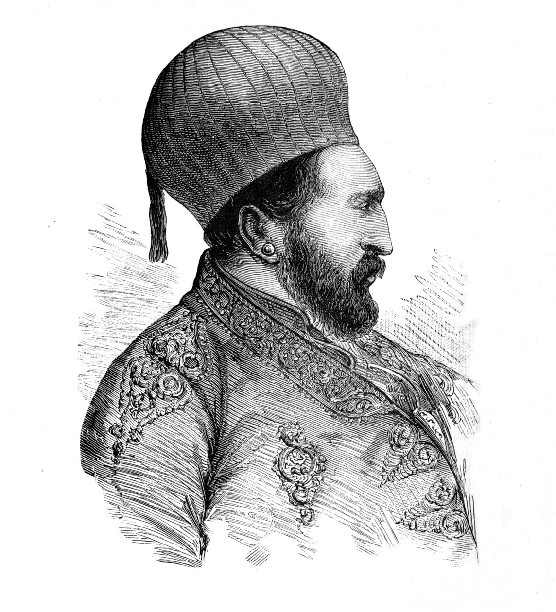 Ameer Yakoub Khan, c1880 av Unbekannt