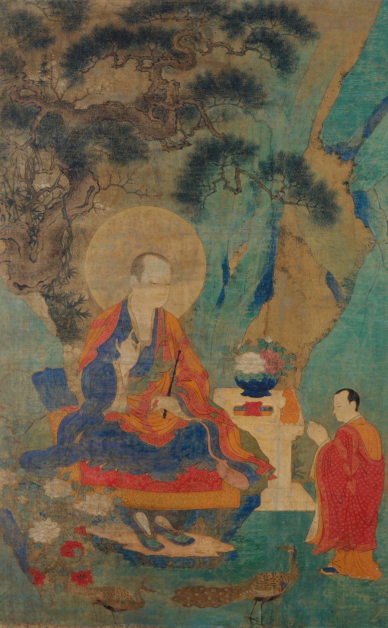 Arhat Vajraputra, 1700-tallet. av Unbekannt