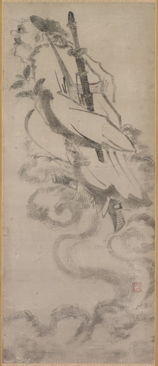 The Ascending Daoist Immortal, 1700-tallet. av Unbekannt