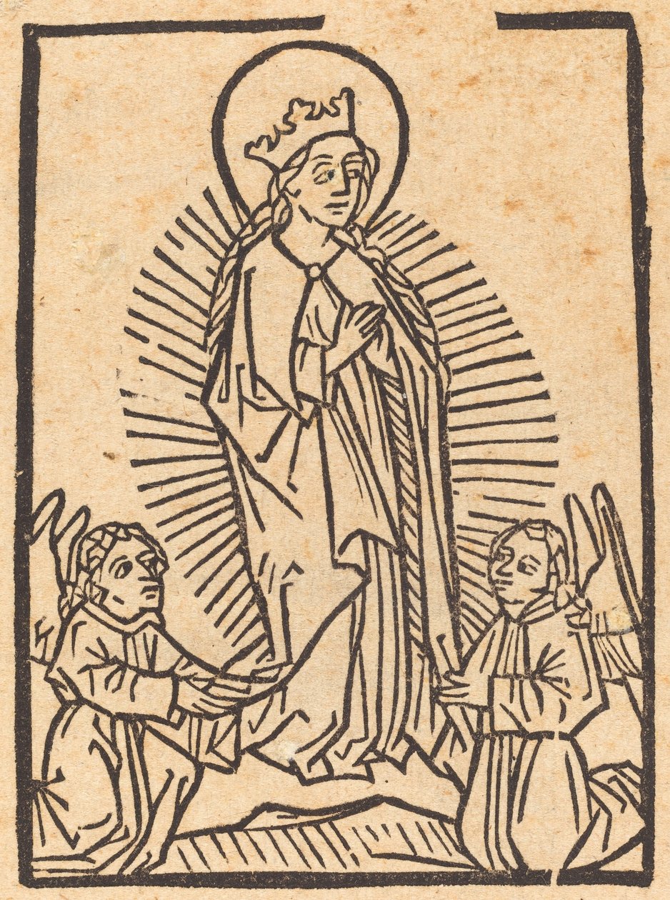 The Assumption of the Virgin, ca. 1480. av Unbekannt
