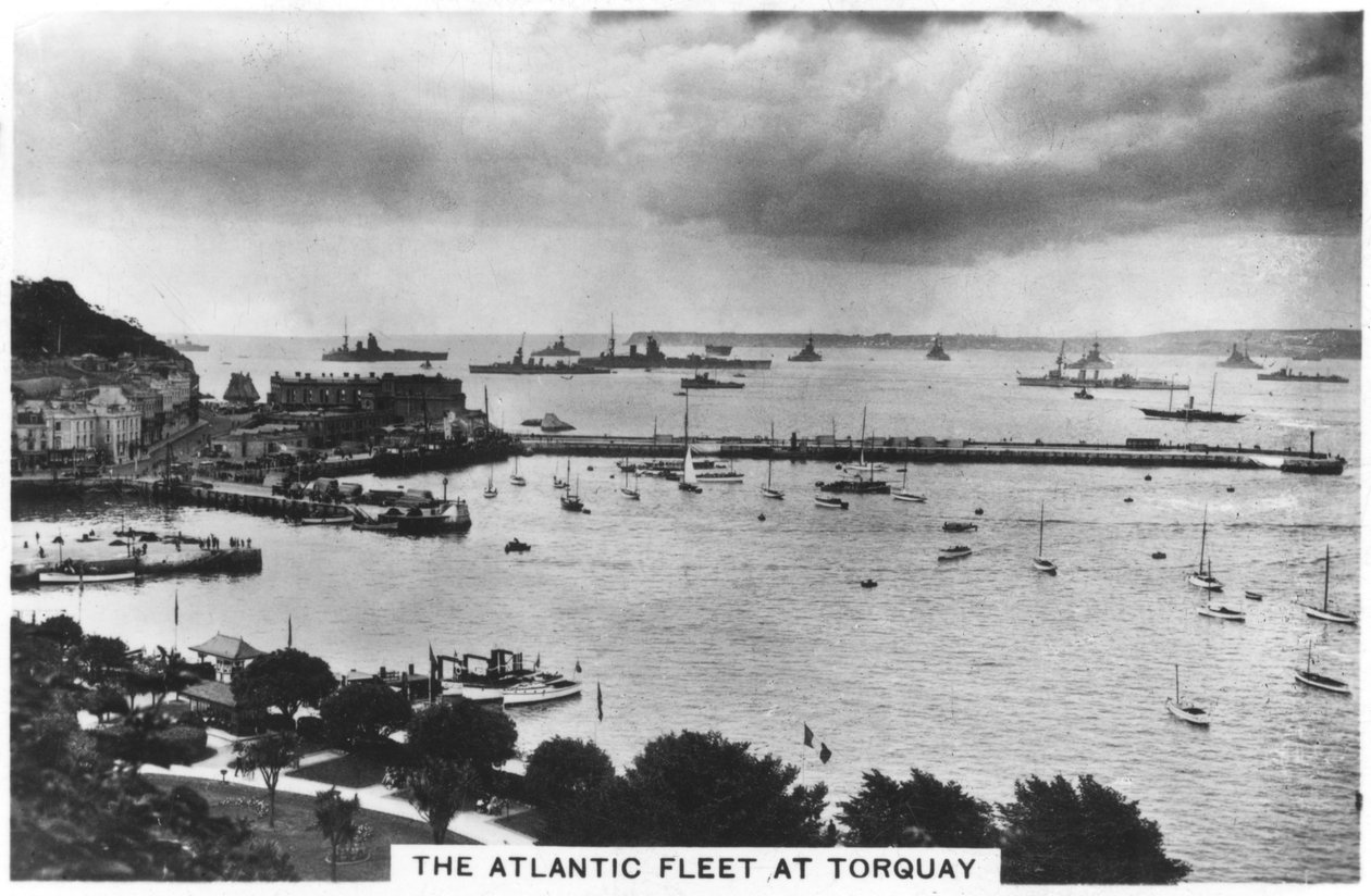 Atlanterhavsflåten ved Torquay, 1936 av Unbekannt