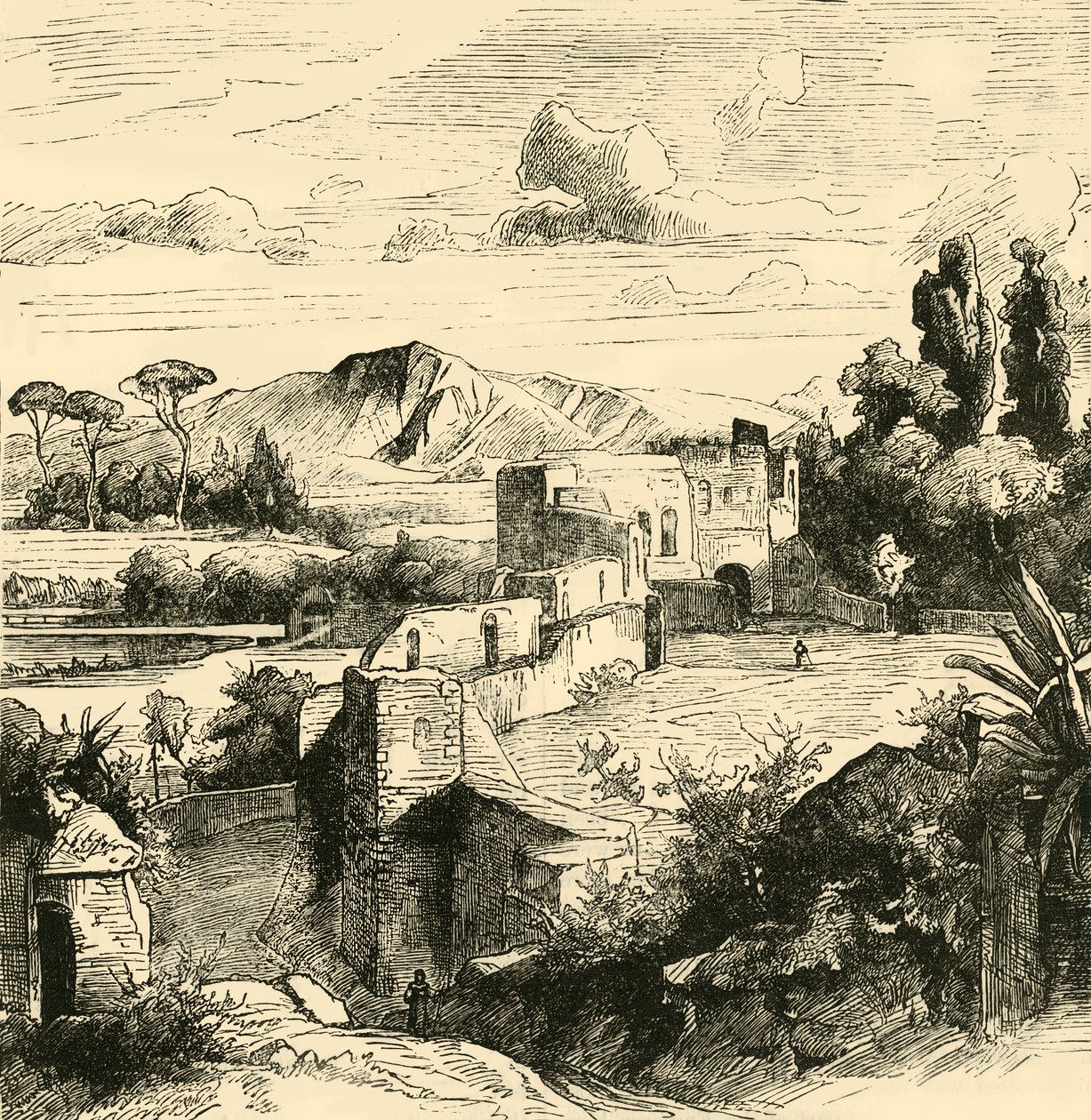 Aurelian Wall, 1890. av Unbekannt