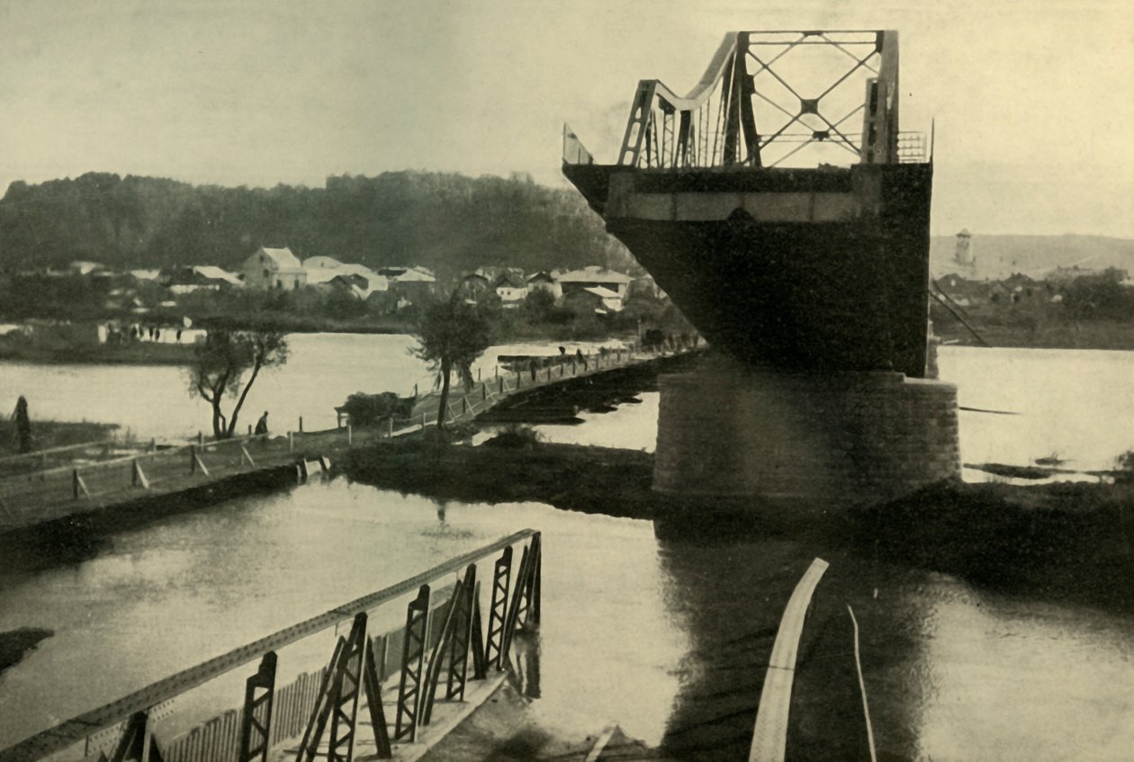 Den østerrikske retrett fra Przemysl, 1919. av Unbekannt