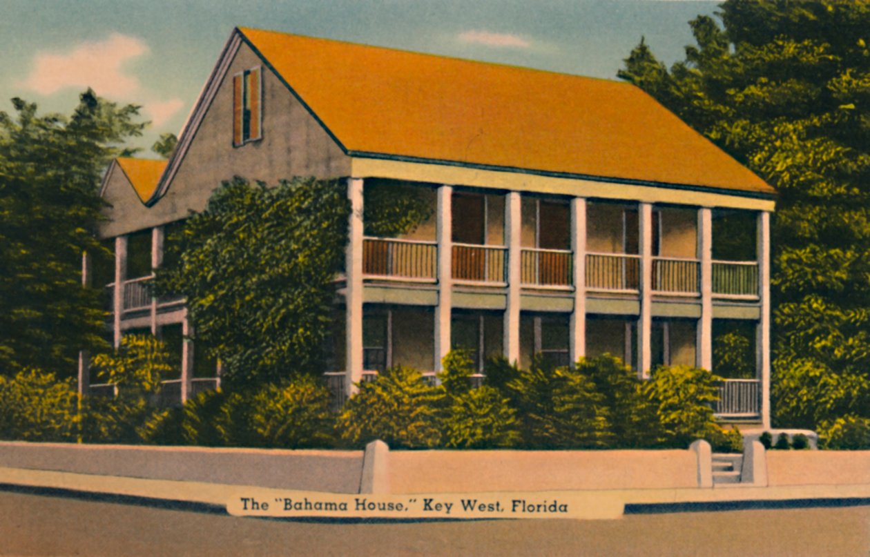 The Bahama House, Key West, Florida, c1940s av Unbekannt