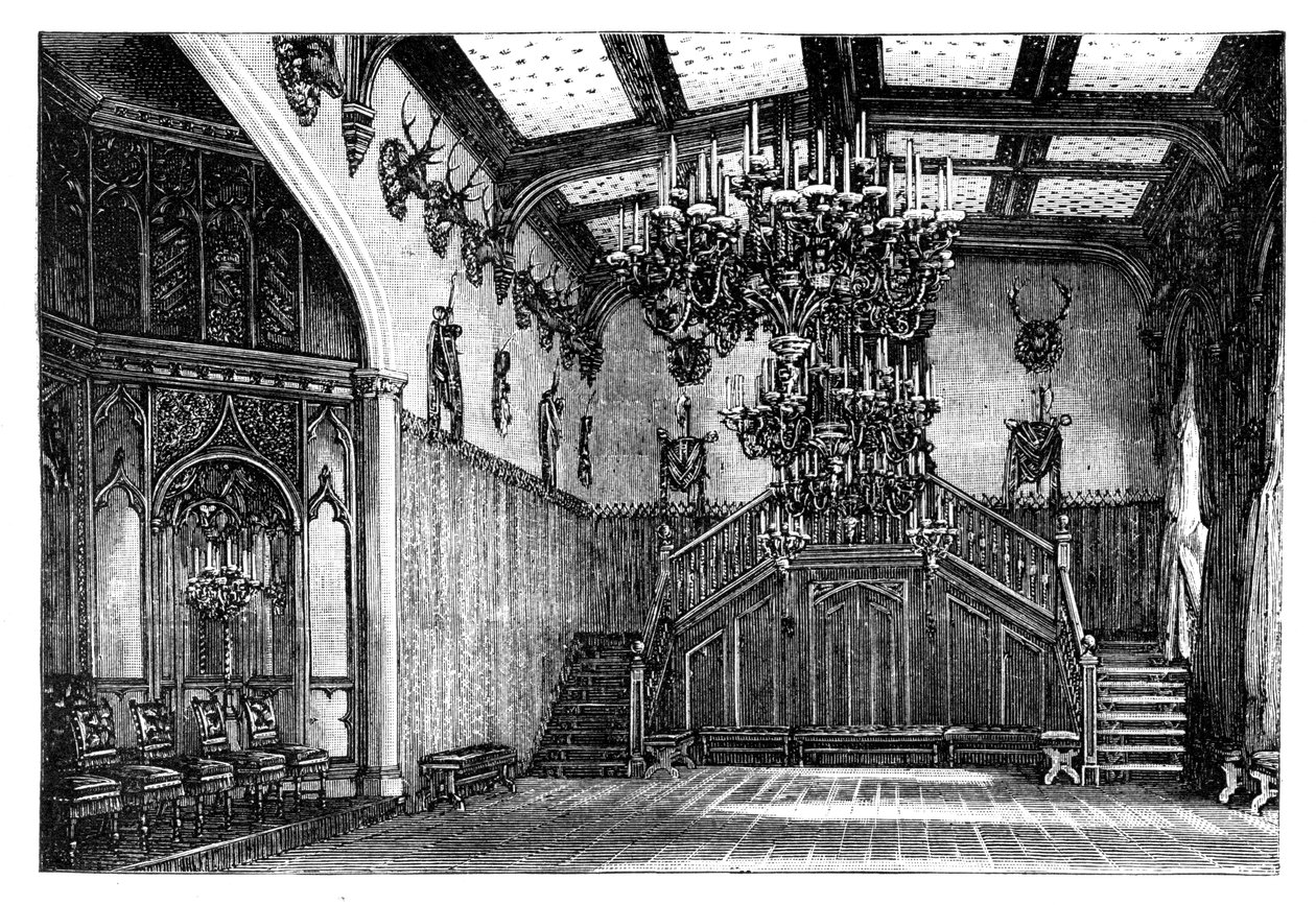 The Ballroom, Balmoral Castle, Skottland av Unbekannt