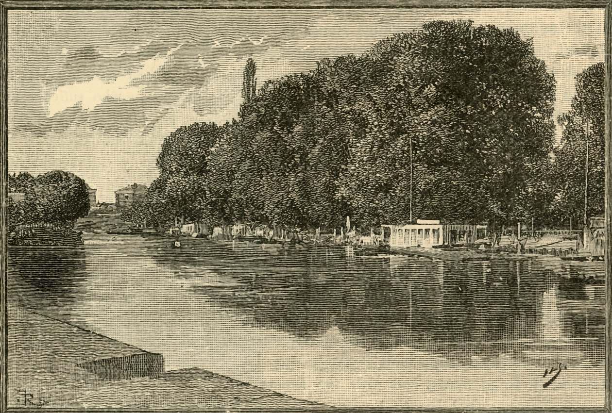The Barges, 1898. av Unbekannt