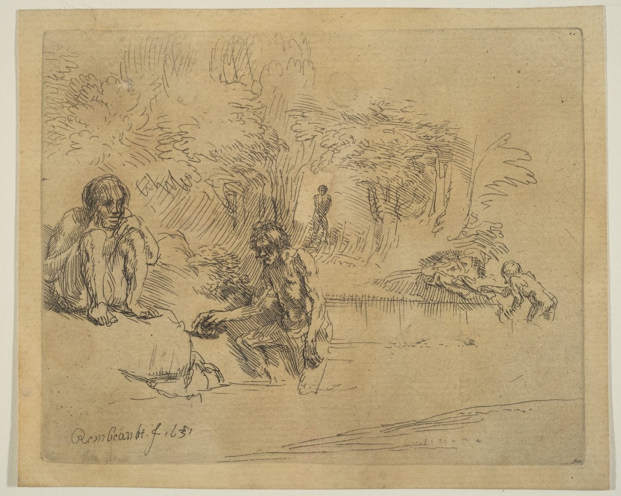 The Baders, 1651. av Unbekannt