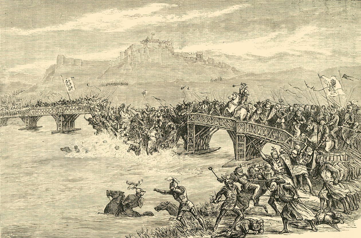 Slaget ved Stirling Castle, 1297 1890. av Unbekannt