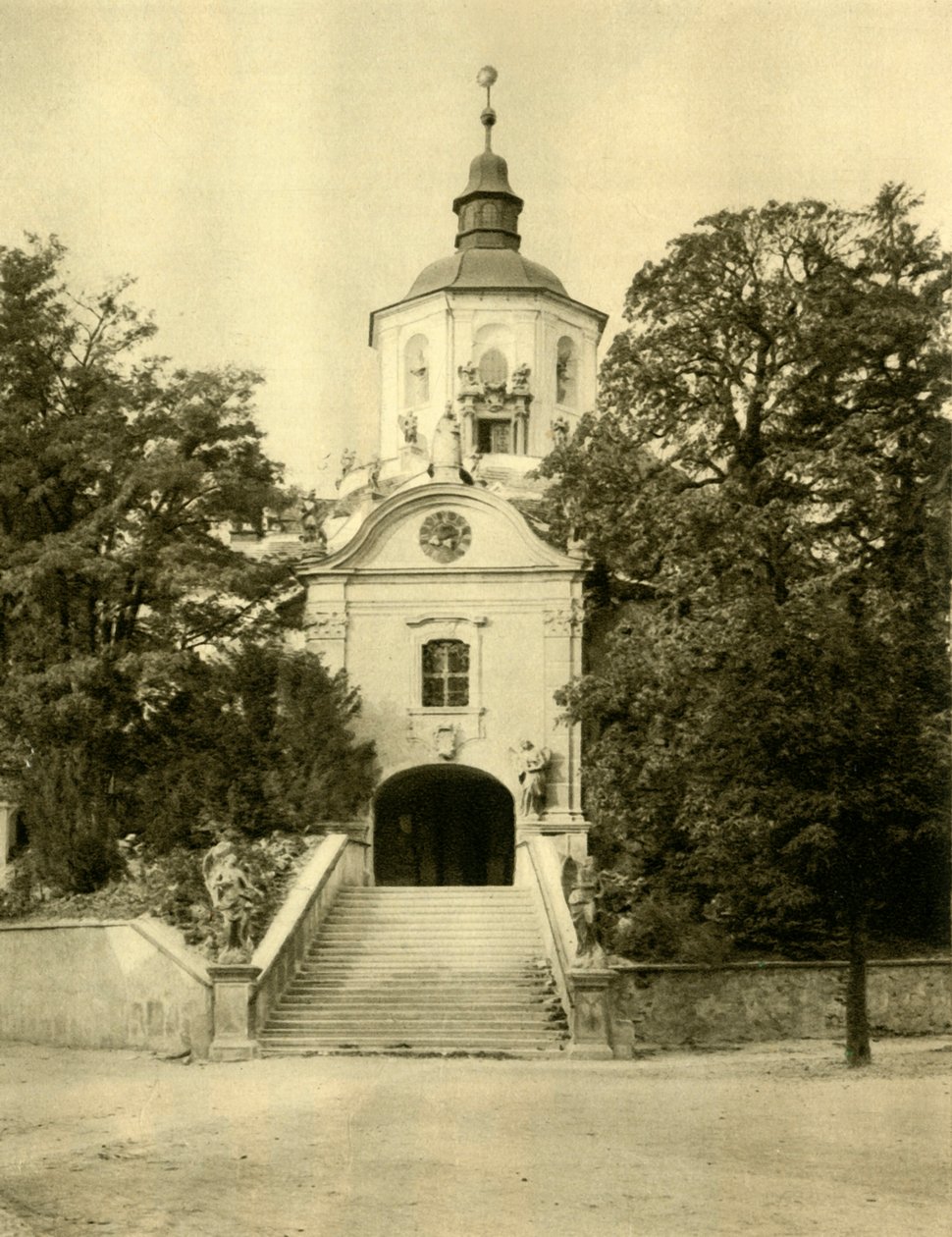Bergkirche, Eisenstadt, Østerrike, c1935. av Unbekannt