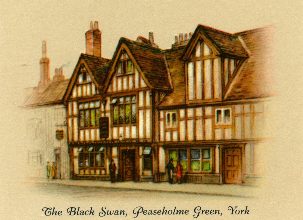 The Black Swan, Peasholme Green, York, 1936. av Unbekannt