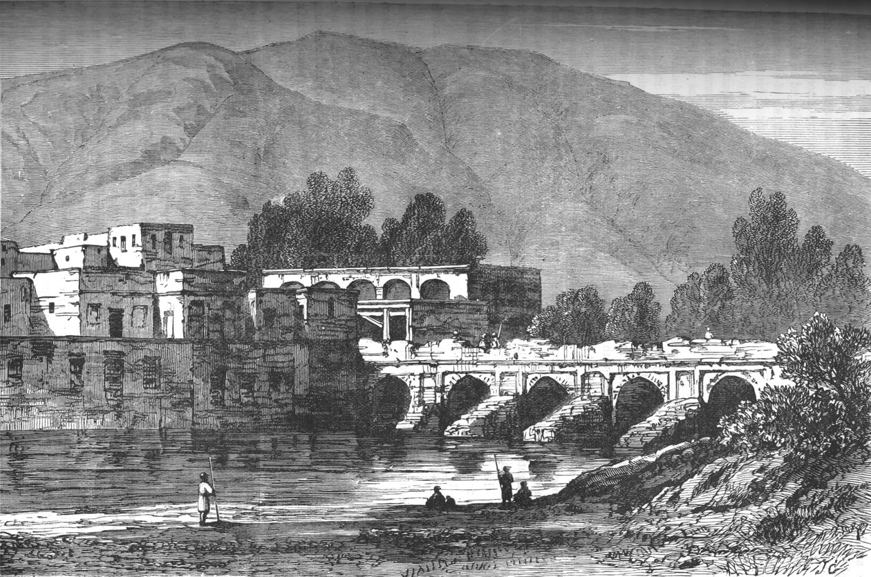 Broen, Cabul, c1880 av Unbekannt