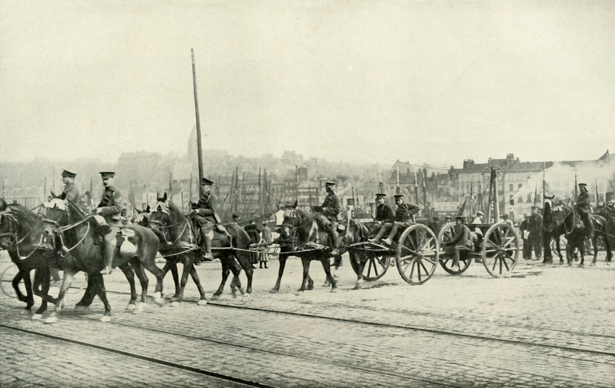 Den britiske ekspedisjonsstyrken i Boulogne, 1919. av Unbekannt