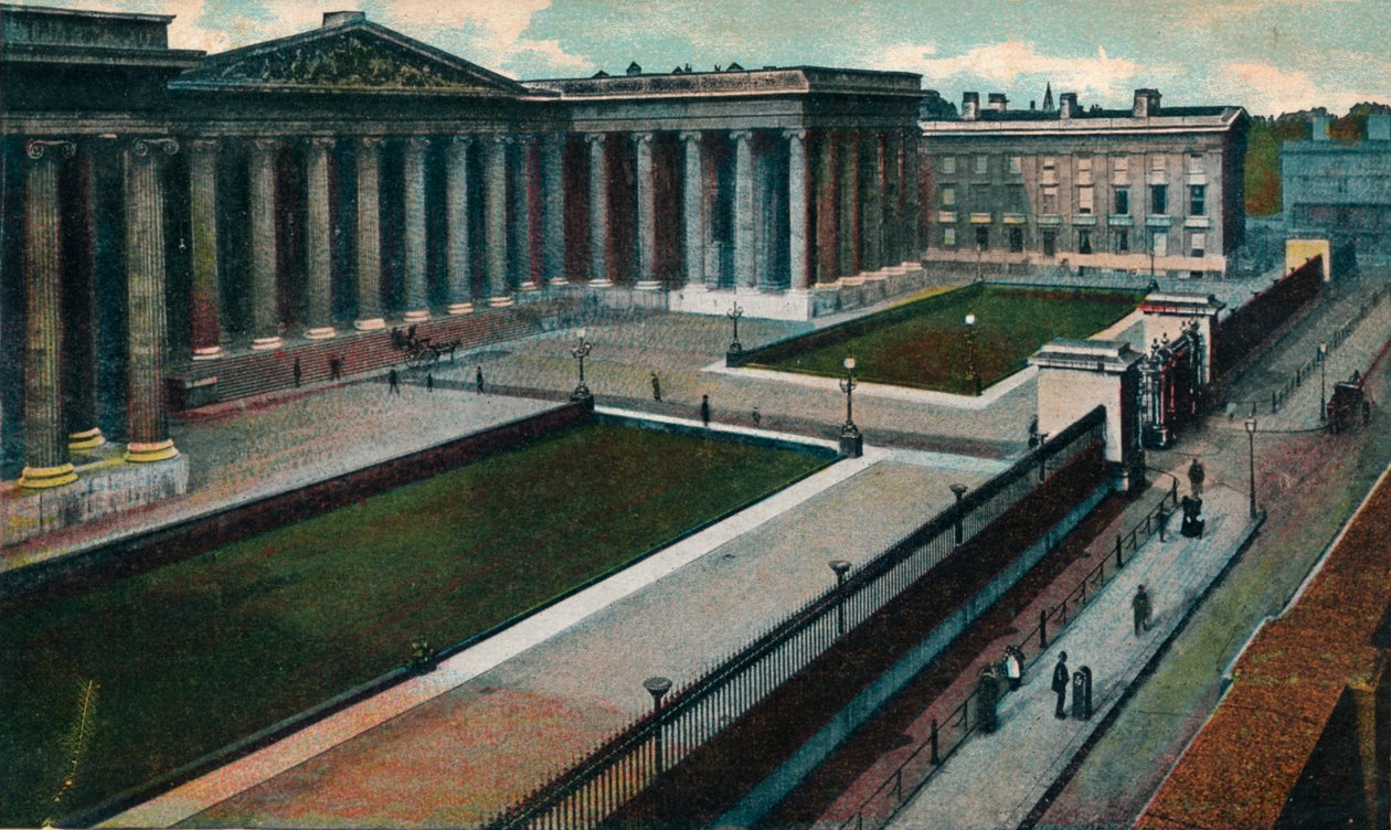 British Museum, London, c1907. av Unbekannt