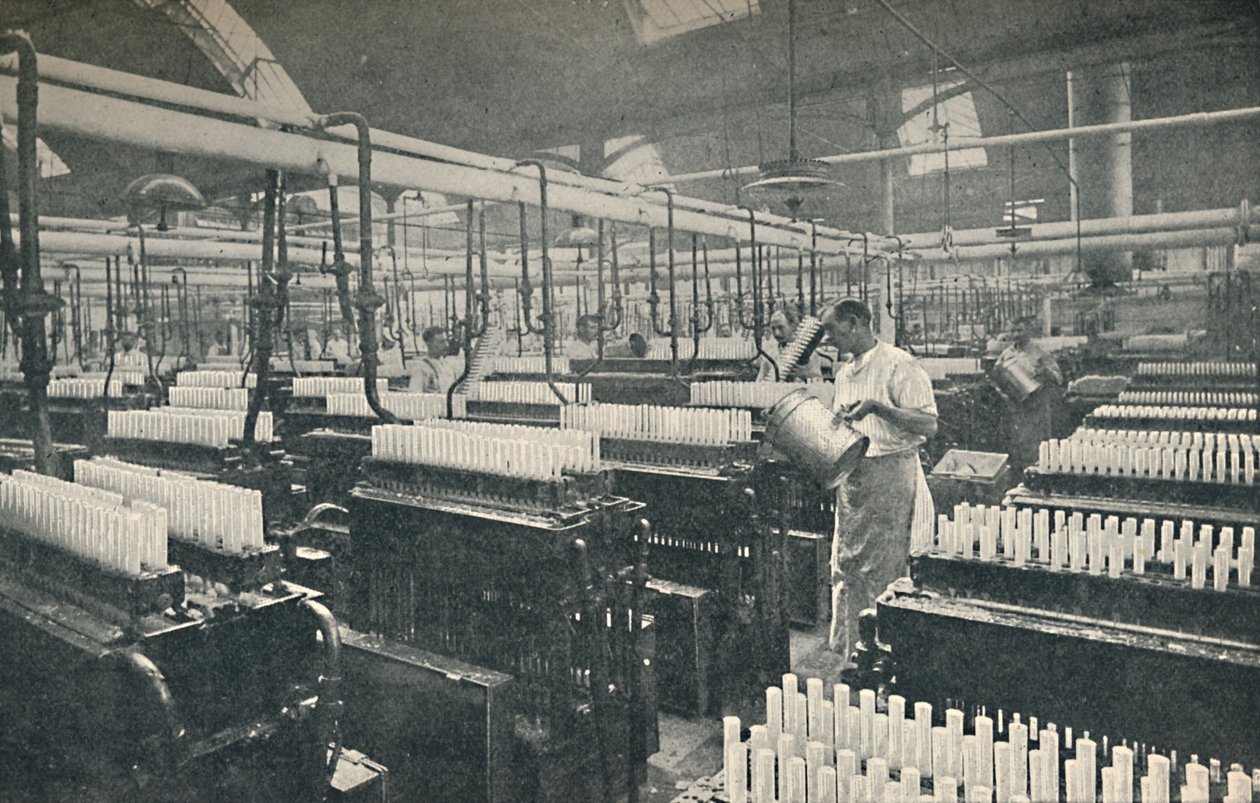 Lysstøperommet, c1917 av Unbekannt