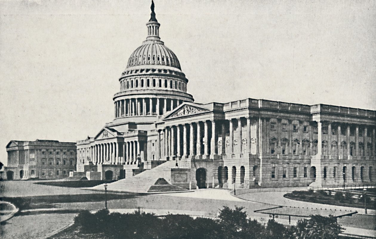 The Capitol, Washington, 1916 av Unbekannt