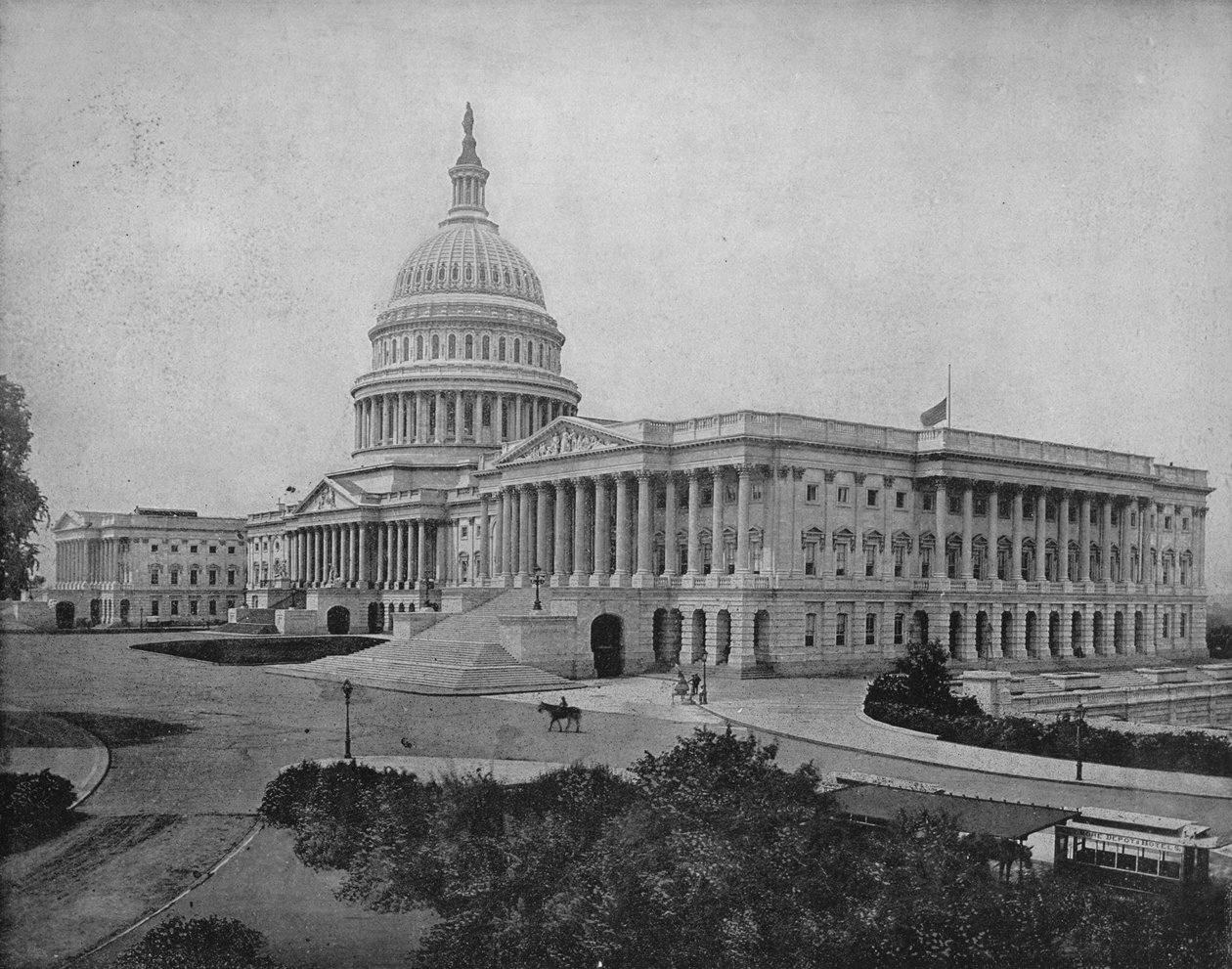 The Capitol, Washington, c1897. av Unbekannt
