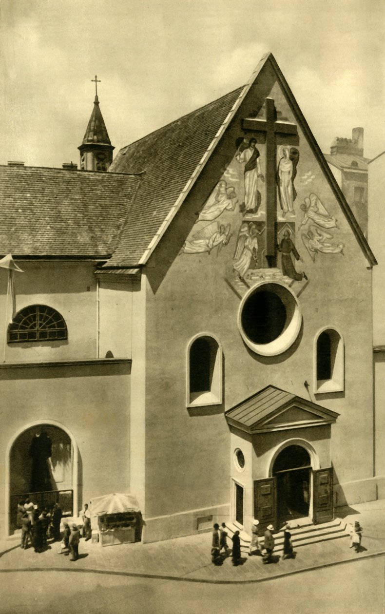 Kapusinerkirken, Wien, Østerrike, c1935. av Unbekannt