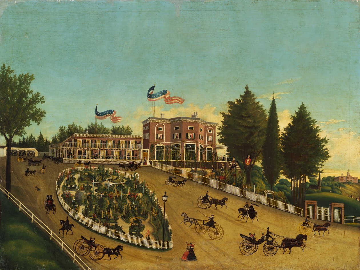 The Claremont, ca. 1855. av Unbekannt